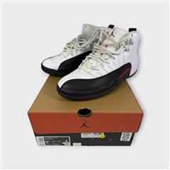 Air Jordan 12 Retro White/Red-Black CT8013 162 Men's Shoe Size 9.5